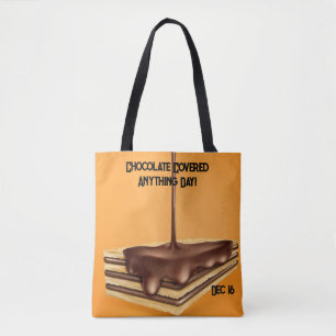 Tote Bag Chocolat couvert tous les jours