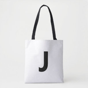 Tote Bag Choisir une lettre   Police : Ouvrir Sans Condensé