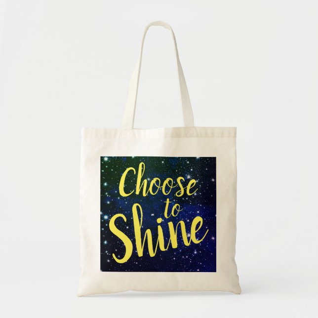 Tote Bag Choisissez Shine Stars Cosmos (Devant)