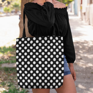 Tote Bag Choisissez votre propre Motif Poka Dot