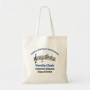Tote Bag Chorale Bleu High School personnalisable
