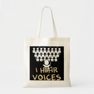 Tote Bag Chorale Enseignant J'Entends Voices Funny Choriste