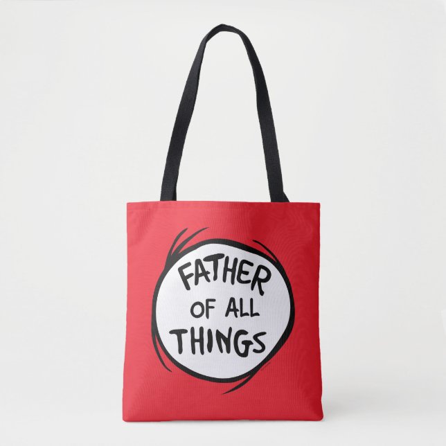 Tote Bag Chose Un Chose Deux - Père de toutes choses (Devant)