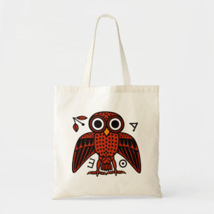 Tote Bag Chouette Athénienne mignonne de la Grèce antique