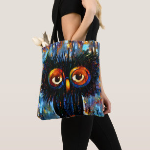 Tote Bag Chouette brillante et sage