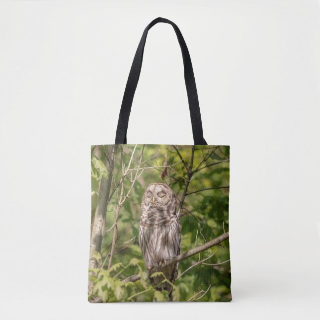 Tote Bag Chouette dorée (Devant)