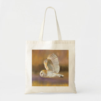 Tote Bag Chouette effraie. Un temps pour voler. 