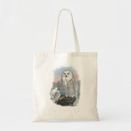 Tote Bag Chouette neige vintage Gould
