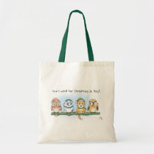 Chouettes de caricatures mignonnes et shopping de 