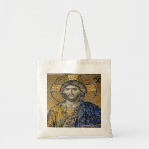 Tote Bag Christ Pantocrator Mosaïque Iconique Religieux Rom