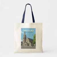 Christchurch Nouvelle-Zélande Illustration Art de