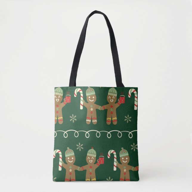 Tote Bag Christmas Gift Bags – Holiday Wrapping Essentials  (Devant)
