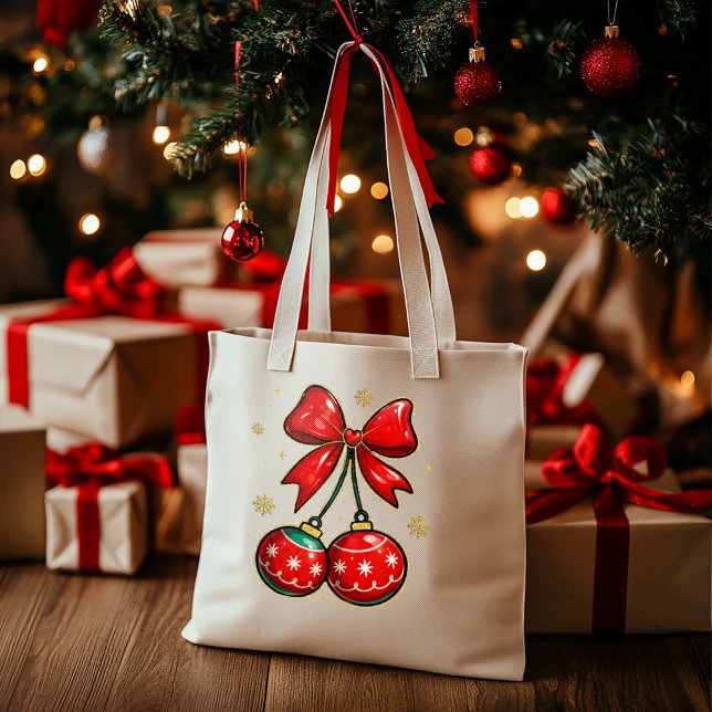 Tote Bag Christmas Ornaments (Créateur téléchargé)