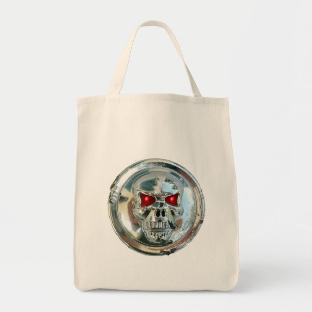 TOTE BAG CHROME SKULL (Devant)