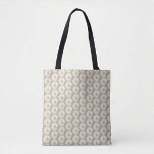 Tote Bag Chrysanthème blanc