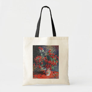 Tote Bag Chrysanthème rouge, Monet