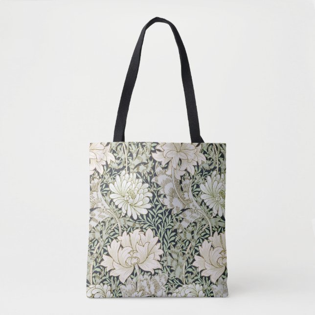 Tote Bag Chrysanthemum, William Morris (Devant)