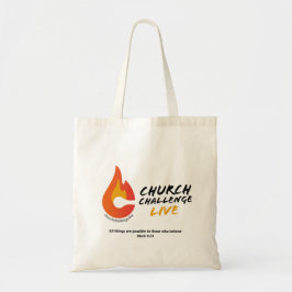 Tote Bag Church Challenge Live TOUT EST POSSIBLE