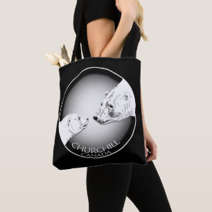 Tote Bag Churchill Souvenirs Ours Polaire Chemises & Cadeau