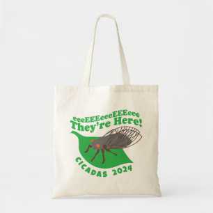 Tote Bag Cicadas 2024 Ils sont ici