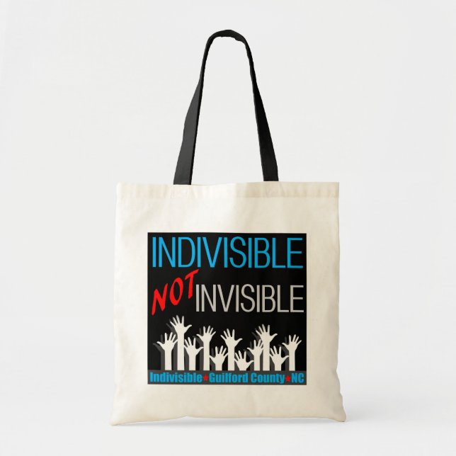 Tote Bag CIG - 2 non invisibles indivisibles (Devant)