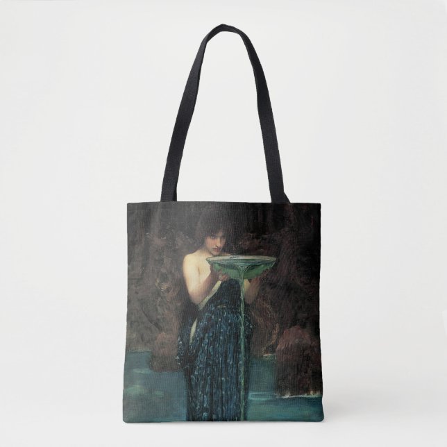 Tote Bag Circe Invidiosa par John William Waterhouse (Devant)