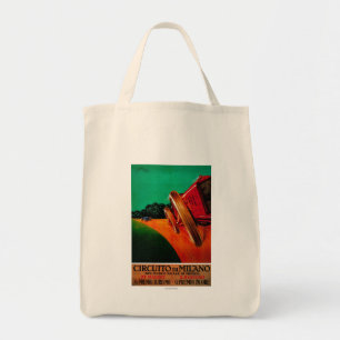 Tote Bag Circuito Di Milano Poster Vintage Europe