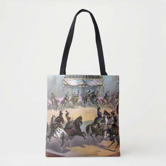Tote Bag Cirque Grand Finale, Cirque 1872. (Devant)