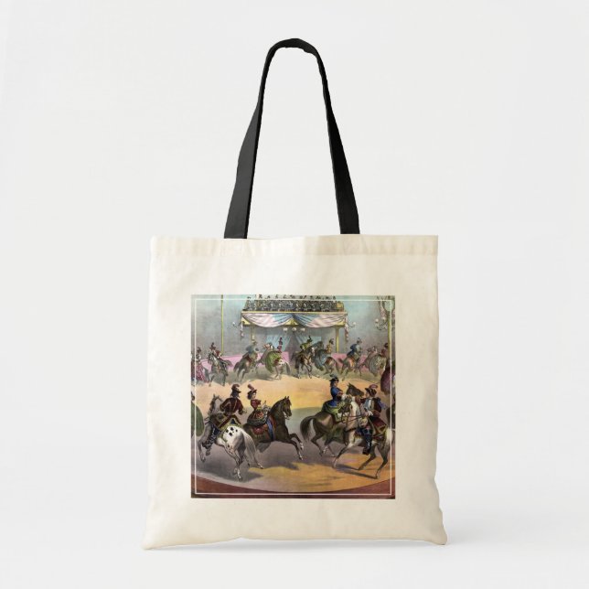 Tote Bag Cirque Grand Finale, Cirque 1872. (Devant)