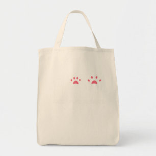 Tote Bag Ciseaux Papier Rocher Paquets Chat Cute Chat Drôle