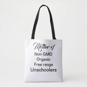 Tote Bag Citation amusante d'une mère qui n'est pas scolari