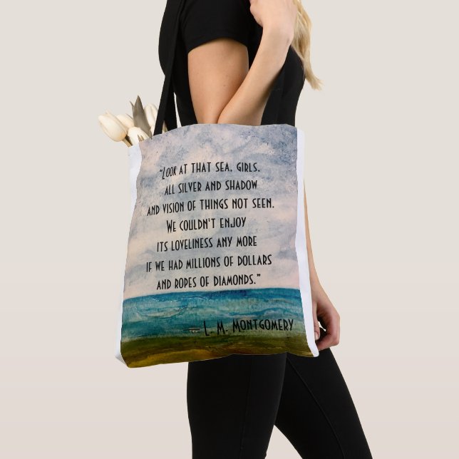 Tote Bag Citation d'Anne de Green Gables (De près)