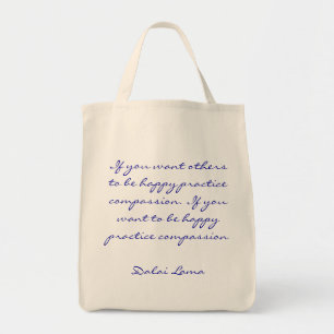 Tote Bag Citation de compassion de pratique