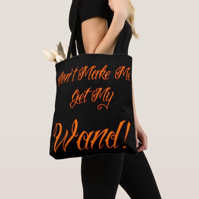 Tote Bag Citation de cuisine d'Halloween (De près)