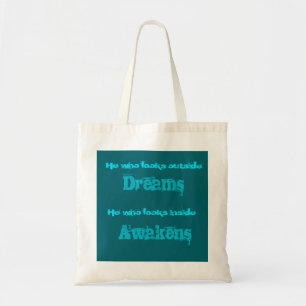 Tote Bag Citation de la typographie spirituelle sur l'éveil