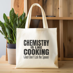 Tote Bag Citation de professeur de chimie amusante