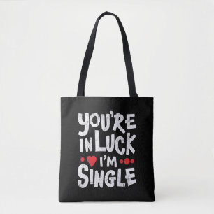 Tote Bag Citation de rencontre drôle Vous avez de la chan
