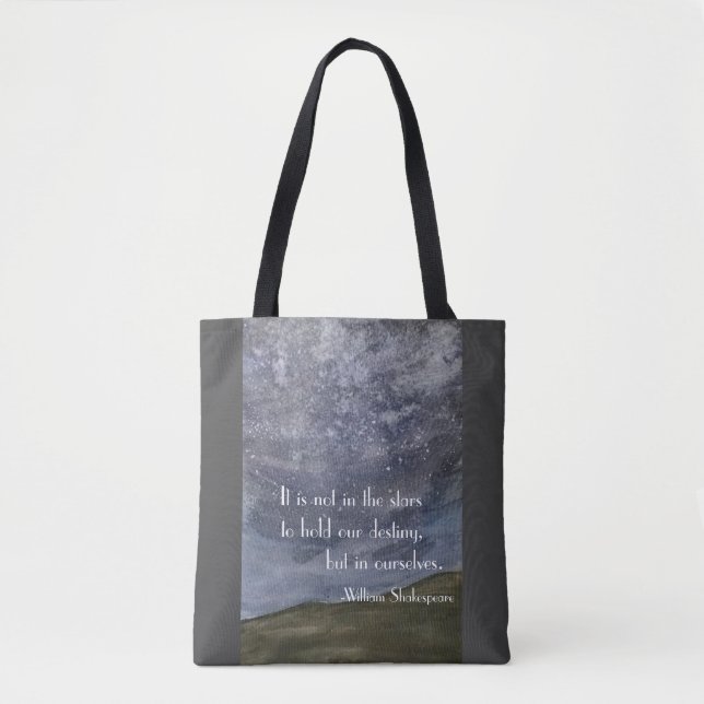 Tote Bag Citation de Shakespeare (Devant)