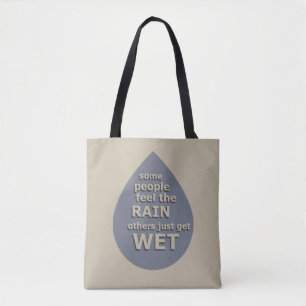 Tote Bag Citation de vie motivante