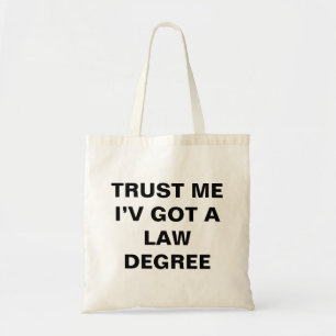 Tote Bag Citation d'Humour pour l'Avocat de la Faculté de d