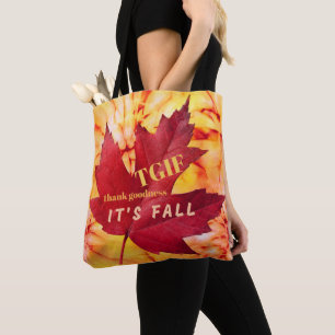 Tote Bag Citation du FGIF Remerciements Bonté C'est l'autom