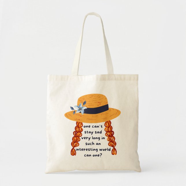 Tote Bag Citation du livre Anne Of Green Gables Shirley (Devant)