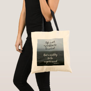 Tote Bag Citation Kierkegaard Life