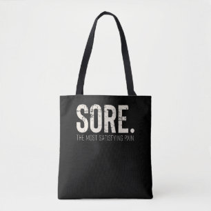 Tote Bag Citation Motivationnelle de fitness Gym Workout