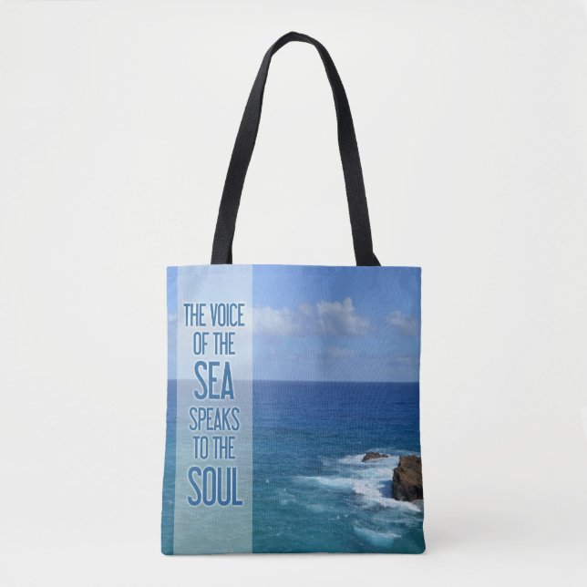 Tote Bag Citation photo Ocean /Sea Hawaii (Devant)
