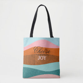 Tote Bag Citation Positive Inspirationnelle Boho Colorée
