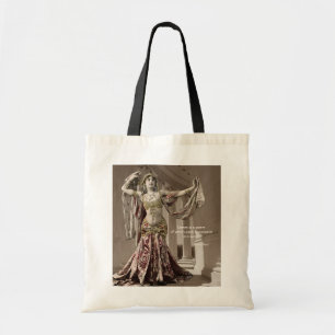 Tote Bag Citation vintage de Mata Hari Bellydance