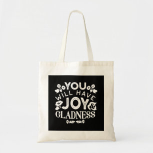 Tote Bag Citations de foi et de bonheur – Joie et Allégress