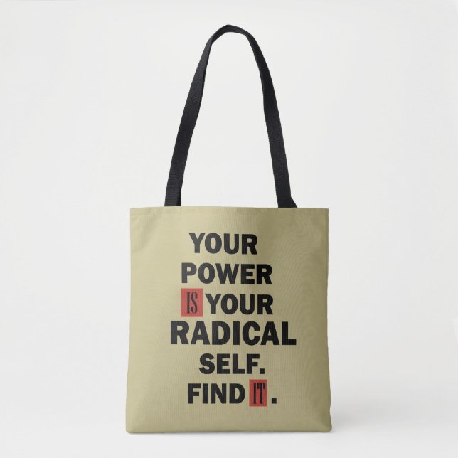 Tote Bag Citations de succès de la vie motivationnelle (Devant)