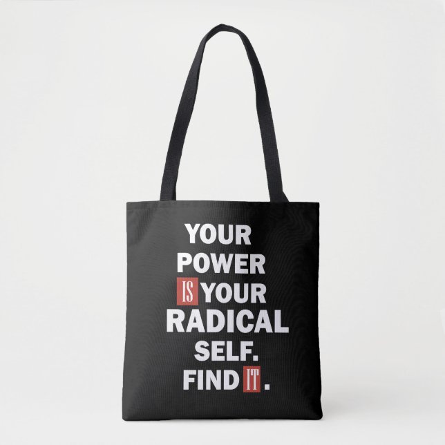 Tote Bag Citations de succès de la vie motivationnelle (Devant)